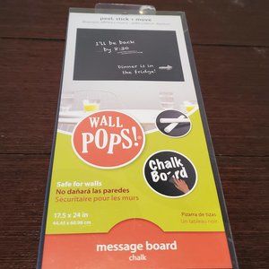 Wall Pops-Wall Decal-Removeable Chalk Board / Message Board-783784- 17.5" x 24"